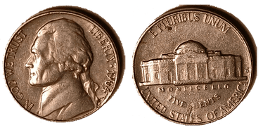 the picture of Rare 1964 Error Coins with with die breaks stamp damage